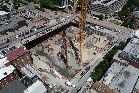 vcu health adult outpatient facility work in progress